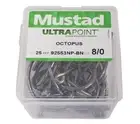 Mustad Ultrapoint Octopus Hooks Qty 25 8/0