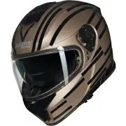 N80-8 Veloce 348 Sand Black Glossy Full Face Helmet
