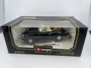 Bburago 3031 1/18 Scale 1961 Porsche 356B Cabriolet Convertible Diecast