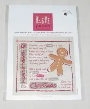 Lili Points Cross Stitch Chart Gingerbread for Christmas NEW