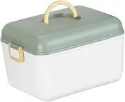 CALLARON 1Pc Portable Medicine Storage Box with Lid Multi Function Organizer for Medications Sundries and First Aid Supplies Durable Material Easy to Carry with Handle for Home