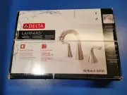 Delta Lampard Brushed Nickel Two Handle 8" Widespread Pulldown #35764LF-SPPD