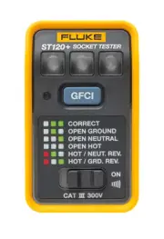 ST120+ GFCI Socket Tester with Audible Beeper
