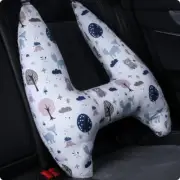 Cute Animal Pattern Kid Neck Head Support, U-Shape Children Pillow Forests