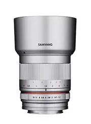SAMYANG Single Focus Lens 50mm F1.2 AS UMC CS Silver for Canon EOS M for APS-C