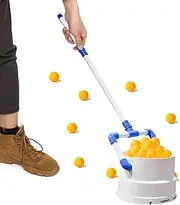 Generic | Tennis Ball Pickup Tool | Pickleball Picker Upper | Adjustable Storage Catcher Portable Sports Equipment, Catcher Practice Accessory for Outdoor Backyard Ground