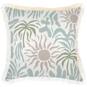 Cushion Cover-Coastal Fringe-Soleil-45cm x 45cm