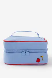 [Typo] Typo - 3 Fold Hanging Cosmetic Case - Nyc/cornflower SOLID NYC/CORNFLOWER