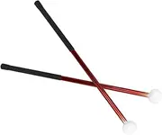 COSMEVIVI 2pcs Drum Mallets for Bass Drum Ergonomic Felt Head Percussion Sticks Comfortable Grip for Stylish Accessory for