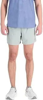[New Balance] Men Graphic Impact Run 5 Inch Short Shorts Sport