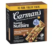 2 x Carman's Nut Bars Almond, Hazelnut & Vanilla 10 pack 350g