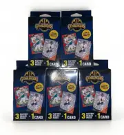 5 Boxes of GUNSLINGERS Football Trading Cards 3 Sealed Packs +1 Card 1:10 SEALED