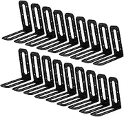 HOMSFOU 25Pcs Reusable Ceramic Tile Spacers Leveling Tools for Accurate Installation Durable Tile Leveling Accessory for Right Angles and Corner Angles Home Renovation