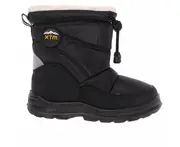 Xtm Puddles Ii Black Kids Snow And Après Ski Waterproof Boots