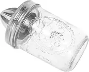 Handheld Manual Juice Maker Lemon Squeezer with Removable Cap Lightweight Stainless Steel Fruit Juicer for Effortless Citrus Extraction Kitchen