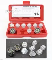 9 pc Electronic Fuel Injection And Signal Noid Lite Tester Light Test Set New