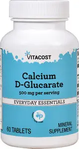 Vitacost Calcium D-Glucarate 500mg per serving 60 Tablets