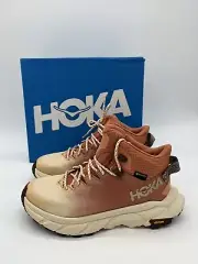 Hoka One One Trail Code GTX Womens Size 10 B Hiking Shoes Sun Baked Shortbread