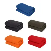 Polar Fleece Sleeping Bag Liner Emergency Blanket for Traveling Cold Weather