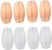 [Ipetboom] 4 Pair Shoulder Pads Support J Bra Strap Anti Slip Accessories Non-slip Shoulder Pad Backless Women Soft Bra Strap Padding Bra Cushion Pads Bra Cushion Straps Bra Strap Cushion