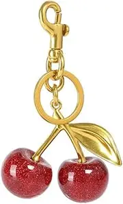[Generic] Cherry Bag Charm, Cherry Keychain Accessory Purse Charm