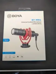BOYA BY-MM1 UNIVERSAL Cardioid Microphone for Smartphone, Tablets, DSLR cameras