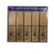 "Flying Goose" Eb Alto Saxophone Reeds (10 pcs) #2.5 Set of 10 Bamboo Reeds