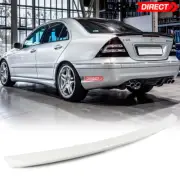 01-07 Benz W203 C-Class AMG Style Painted #960 Alabaster White Trunk Spoiler ABS