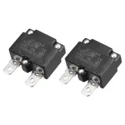 Circuit Overload Protector 7A AC125/250V DC32V Thermal Circuit Breaker 2pcs