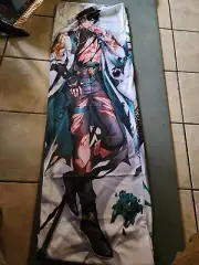 Ruri Meow Body Pillow Case, Double Sided 2-Way Tricot