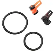 1Set Fishing Lure Bait Keeper with Rubber Rings Durable Hooks for Efficient Fishing Hanging Tool for Anglers Fishing Accessories