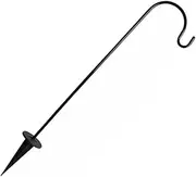 Generic Outdoor Solar Garden Hooks Rustic Courtyard Hanging Stake for Lanterns Wedding Decorations Durable Stylish Design for Use