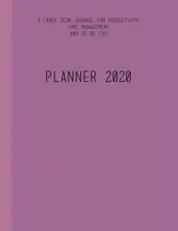 在飛比找博客來優惠-Planner 2020 A Large Desk Jour