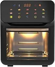 Electric Air Fryer, 9-in-1 Multifunctional Electric Fryer with Auto Shutoff and Large Easy-View Window, Led Touch Screen, 9L Large Capacity, for Kitchen and Cooking