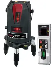 TAJIMA Red Level Laser AXT-TYE 2-Line+2-Point Hight Bright Line Gimbal Control