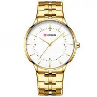 在飛比找蝦皮購物優惠-CURREN品牌 8321 防水 石英 鋼帶 高級男士手錶