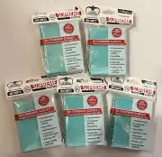 5x (80ct) Packs of Ultimate Guard Turquoise 400 TOTAL Standard GLOSSY Sleeves