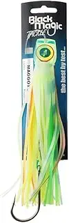 Black Magic Maggot XT Rigged Game Lure 200mm Lumo