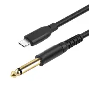 TYPE-C to 6.35mm 1/4 TRS Audio Stereo Cable Type C to 6.35mm Aux Jack Cord8548