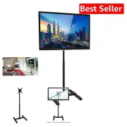 Portable Adjustable TV Floor Stand for 13-42 Inch TVs & Monitors - VESA Ready