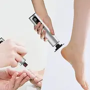 AZURAOKEY Electric Foot Callus Remover Foot File Nail Grinder Pedicure Heel Tool Rechargeable Manicure Pedicure Grinder 1800mAh Battery for Men Women Dead Dry Crack Skin Calluses