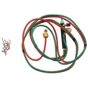 Mini Gas Torch Welding Soldering Tool Oxygen Acetylene Tool Platinum Metal Stainless Steel Welding S red & green & black