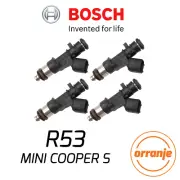 R53 MINI Cooper S JCW GP Genuine Bosch 380cc Fuel Injectors Full Set of 4