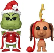 FUNKO POP! Books: How the Grinch Stole Christmas - Grinch with Max 2-Pack