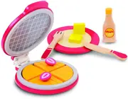 Bubbadoo Wooden Toy Waffle Maker