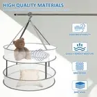 2Pcs Foldable Clothes Drying Mesh Large Hanging Laundry Drying Rack Fold GoPgP