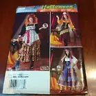 Simplicity Sewing Pattern 0808 Fortune Teller Gypsy Halloween Costume HH Uncut