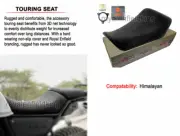 Genuine Royal Enfield Himalayan Front Rider Touring Seat with Free Oil Filter (for: Royal Enfield)