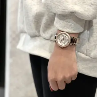 【New START美國精品服飾-員林】Michael Kors MK6301 玫瑰金x銀 38MM 水鑽三眼 手錶