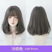 Short Bob Full Wig Light Brown - One Size